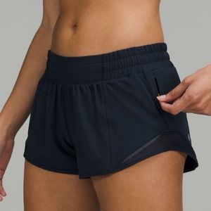 Lululemon Shorts!! Size 8, navy blue. Only worn once in perfect condition. $60